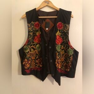 Vintage Floral Vest